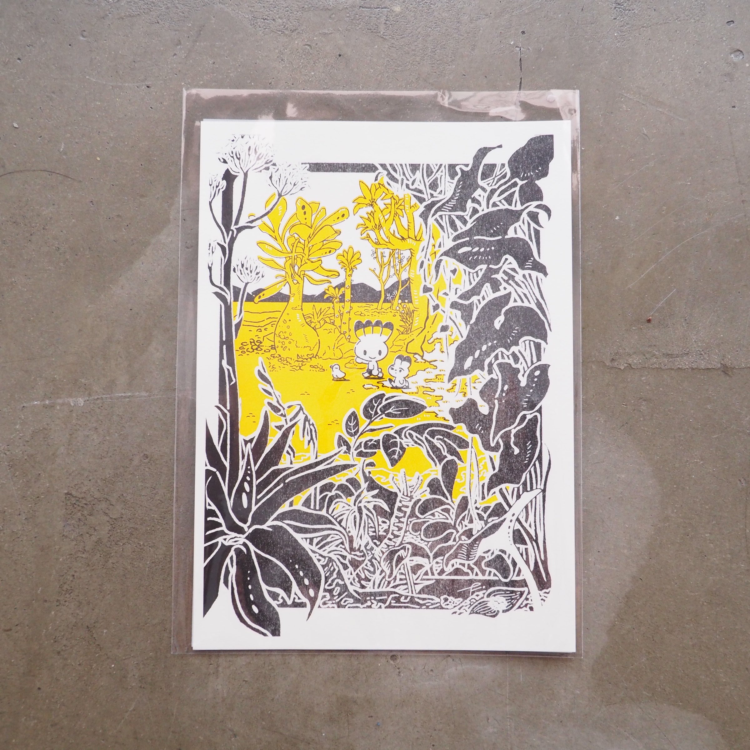 タキタサキ リソグラフポスターA5 | LOCAL