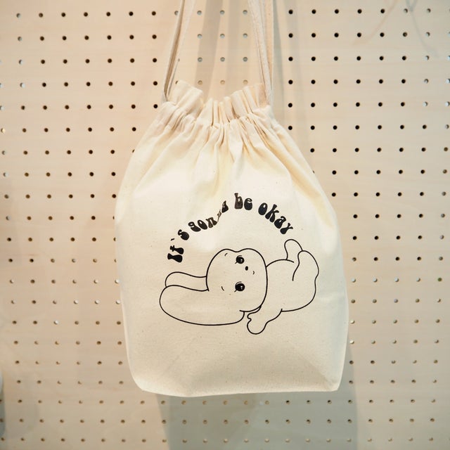 ぼんやり子だぬき トートバッグ ヒダカナオト BAG | LOCAL