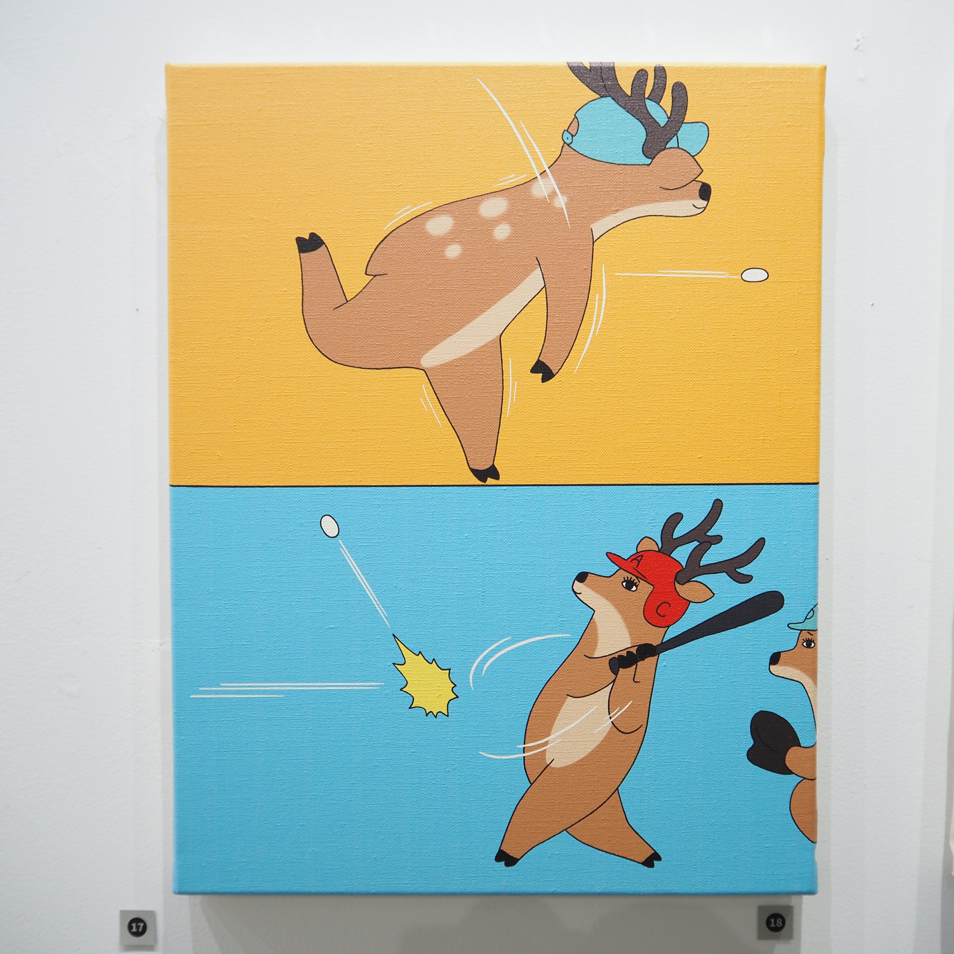 片岡球子「富士」油彩 F4号 肉筆 サインあり 片岡球子「赤富士」油彩