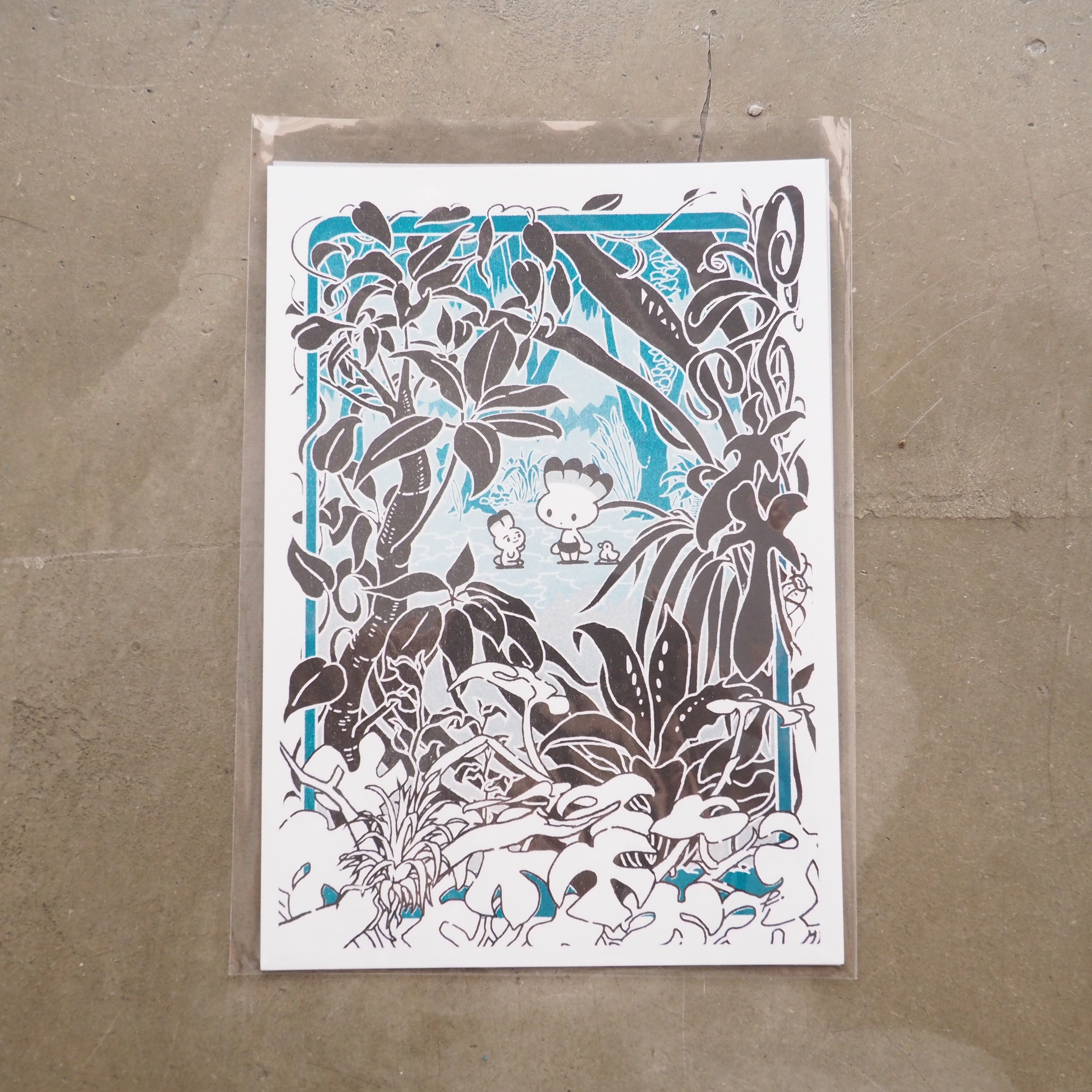 タキタサキ リソグラフポスターA5 | LOCAL