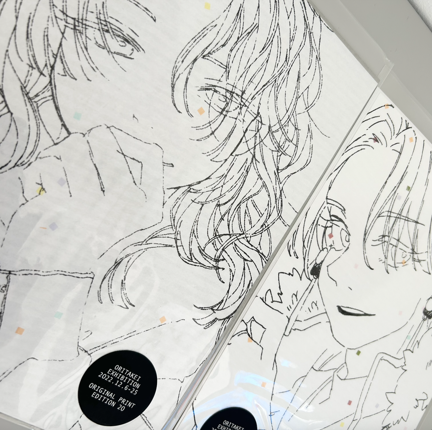 オリタケイ 複製原画 B5サイズ 2枚セット A | LOCAL